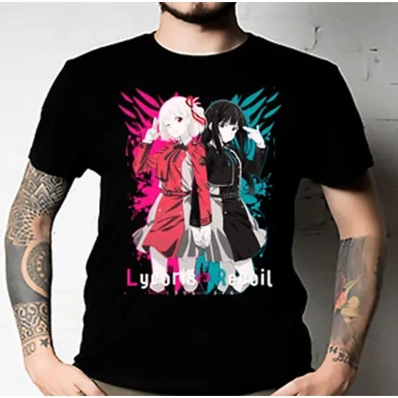 Lycoris Recoil Tshirt Essential T-Shirt Unisex All Size