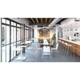 thumbnail image 3 of KFI Studios Jive Dining Chair, Natural, 3 of 5