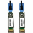 thumbnail image 2 of Tripp Lite series SFP28 to SFP28 25GbE Passive Twinax Copper Cable [M/M], SFP-H25G-CU3M Compatible, Black, 3 m [9.8 ft.] (n280-03m-28-bk), 2 of 6