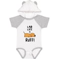 thumbnail image 3 of Inktastic Lab Life is Ruff Yellow Lab Boys or Girls Baby Bodysuit, 3 of 5