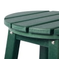 thumbnail image 6 of Costaelm Paradise 29" HDPE Round Outdoor Patio Bar Stool, Dark Green, 6 of 8