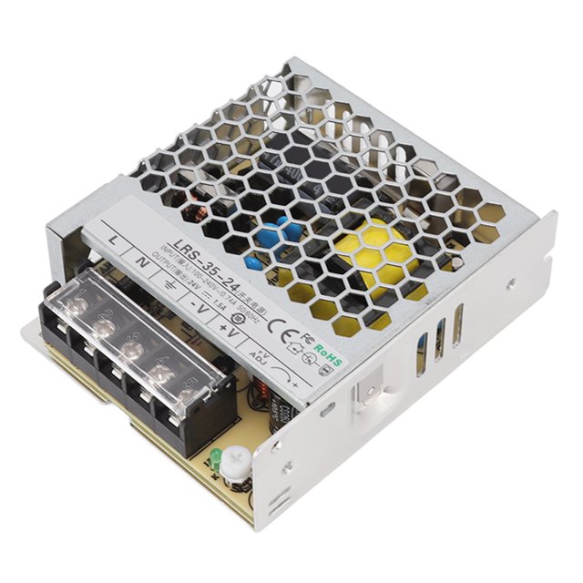 Interrupteur de Transformateur d'Alimentation, 24V Commutation Alimentation Universelle Commutateur Régulé Alimentation Transformateur pour LED 100-240V