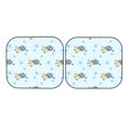 thumbnail image 7 of Balery 2 Piece Cartoon Turtle Car Windshield Sun Shade|Foldable Front Windshield Shade for Car Front Window for Most Sedans SUV Truck-Large, 7 of 7