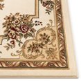 thumbnail image 5 of Infinity Home 36324 3 ft. 11 in. x 5 ft. 3 in. Timeless Le Petit Palais Traditional Area Rug - Ivory, 5 of 5