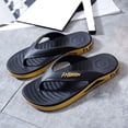 thumbnail image 2 of Xfvqtps Mens and Womens Flip Flops Lightweight Non-Slip Soft Sole Summer Comfortable Outdoor Beach Sandals for Casual Walking, 2 of 5