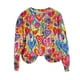 thumbnail image 4 of TaTaai Ladies Love Themed Crewneck Sweatshirt, Printed Long Sleeve Casual Blouse, Cute Valentine Wear Gift, 4 of 4
