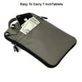 thumbnail image 3 of Protective Crossbody Organizer Bag 7-8 inch Tablet Carrying Handbag with Multiple Pockets for Kindle eReader, Kindle 8 inch, Samsung Galaxy Tab, Lenovo, iPad Mini, 3 of 6