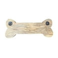 thumbnail image 4 of IH Casa Decor Wooden Bone Shape With 2 Brass Hooks Natural, 4 of 4