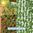 thumbnail image 4 of 7.2 pies 15 hebras artificiales falsas hojas de hiedra verde guirnalda plantas follaje de vid Wdftyju Para estrenar, 4 of 9