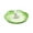 Green, variant on Kids Ceramic Dish Chinese Cabbage Design Dinner Plate Food Platter with Rabbit for Dessert Fruit Salad (Green)