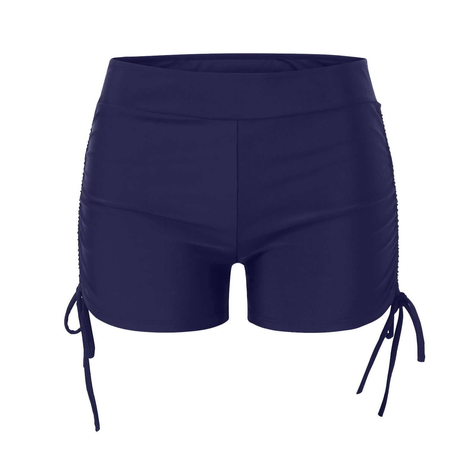 adviicd Swimwear Swim Shorts For Women Mesh Swimsuit Cover Up Pant for Women See Through Bikini Bathing Suit Sheer Coverup Beach Swimwear Dark Blue XL