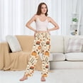 thumbnail image 6 of FORMRS Women's Pajama Pants with Pockets Soft Comfy Loungewear Sleep Bottom, Sizes S-2XL, Fall Book, 6 of 8