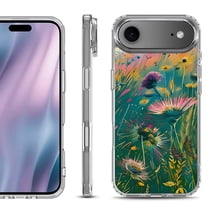 Shockproof Protective Phone Case for iPhone Air, by OneToughShield - Flower Wind