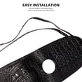 thumbnail image 3 of Panel De Tanque De Combustible De Cuero Bolsa De Tanque De Combustible De Motocicleta Negra Bolsa De Tanque De Combustible Resistente A Los Arañazos Panel De Bolsillo Pad Accesorio De Motocicleta seitruly VI009542-01, 3 of 6