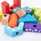 thumbnail image 3 of Bloques De Madera Bloques de construcción ensamblados coloridos juegos de alta diversión de apilamiento de bricolaje para juguetes de niños Tmvgtek libre de BPA, 3 of 9