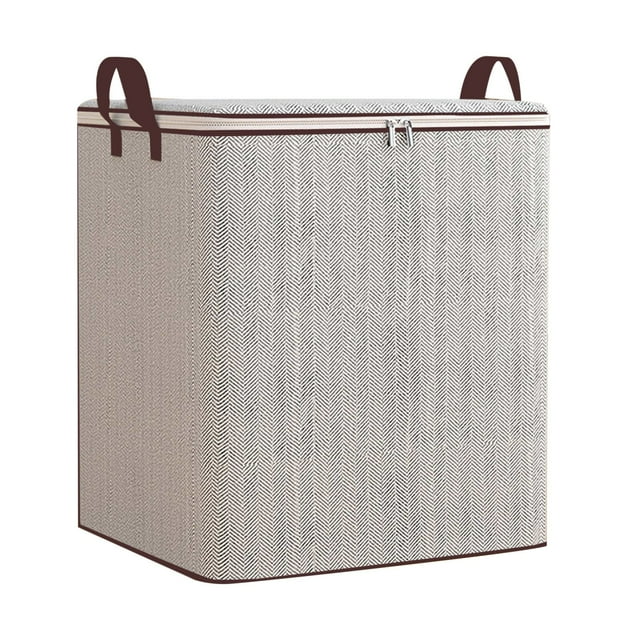 Ohufall Large Capacity Closet Clothes Quilt Storage Box For Moving Packing Luggage With Closet Storage Organizer Storage For Closet