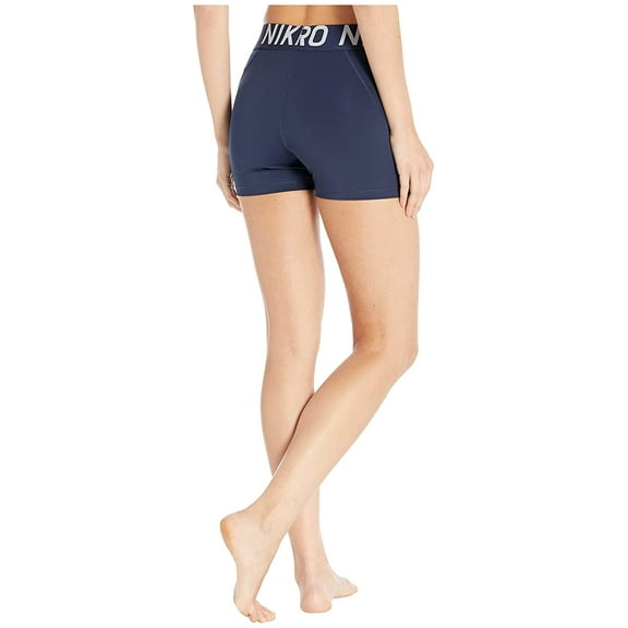 Nike Pro Shorts 3" Obsidian/Obsidian/White