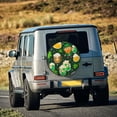 thumbnail image 3 of Haiem Spare Tire Cover , Wheel Cover with St Patrick's Day10 printed, Camper Spare Tire Cover Fit for Jeep Wrangler Rv SUV Truck Travel Trailer-17 inch, 3 of 9