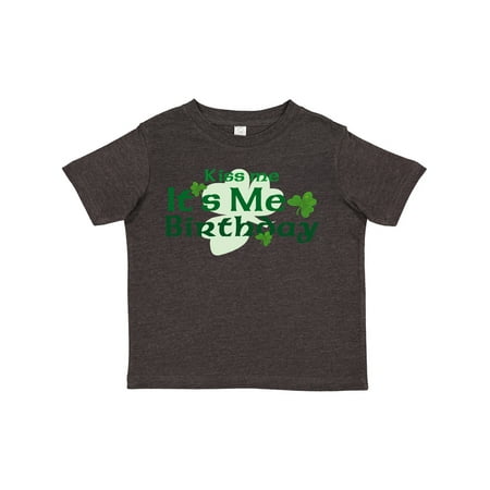 

Inktastic Kiss Me Irish Birthday Gift Toddler Boy or Toddler Girl T-Shirt