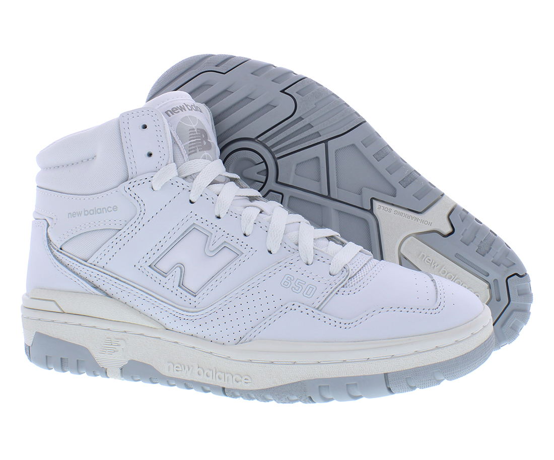 NB New Balance 650R Triple White‎ Sneakers Shoes Men\'s Size 10.5 NEW BB650RWW New Balance“BB650RWW - Triple White”Clean, cleaner, cleanest  main image 4