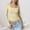 #9Beige, variant on Byworldtasic Womens Slim Fit Square Neck Tops Basic Long Sleeve T Shirt Slim Fit Tees Y2k Going Out Crop Tops