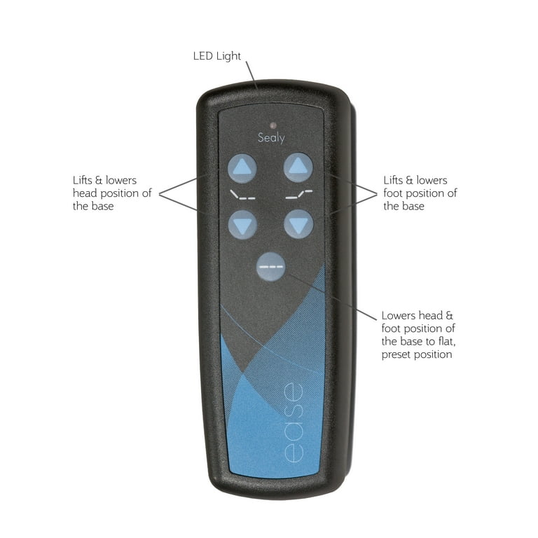 Sealy ease cheap 1.0 remote