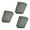Green, variant on JROCHE Small Cable Box with Front Opening for Desk and Drawer Storage 3Pcs