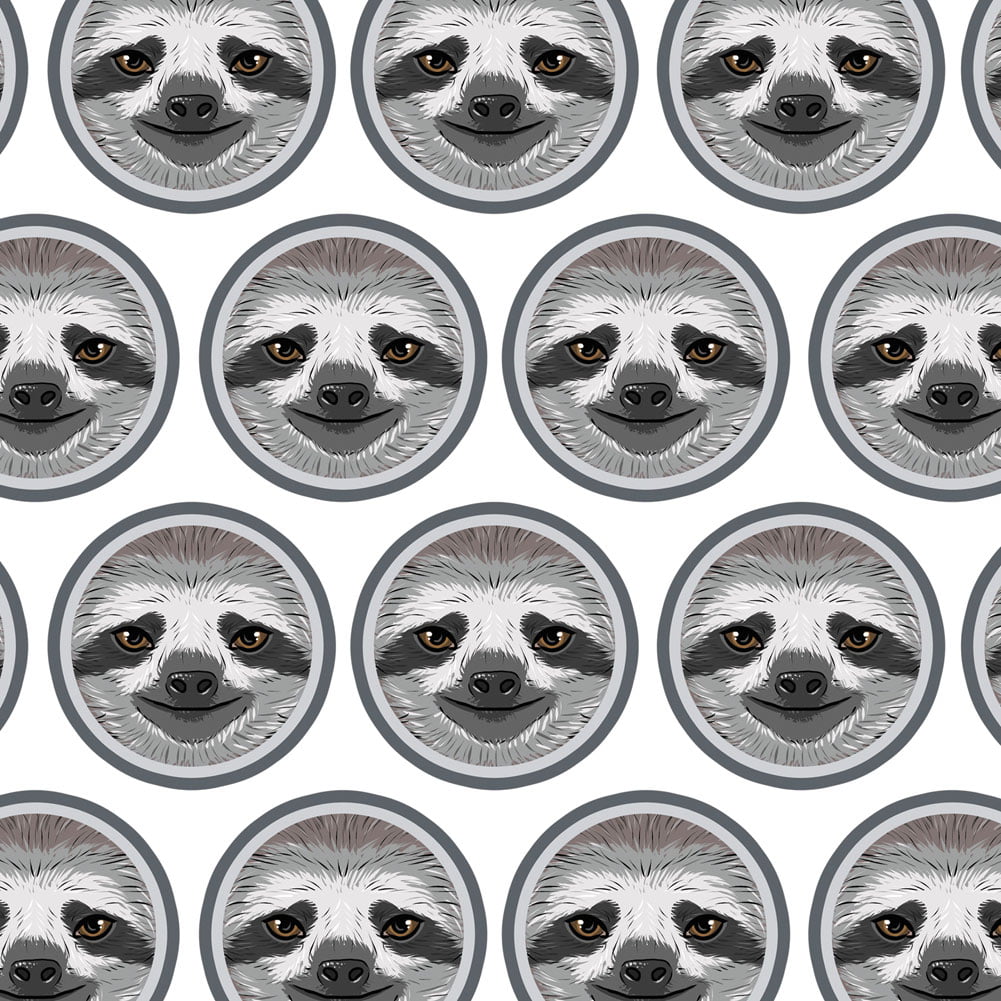 Sloth Selfie Picture Premium Gift Wrap Wrapping Paper Roll 