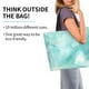 thumbnail image 2 of Disketp Blue Marble Bolsa Tote Estampada para Mujer, Bolso de Hombro y de Mano para Compras y Viajes, 2 of 8