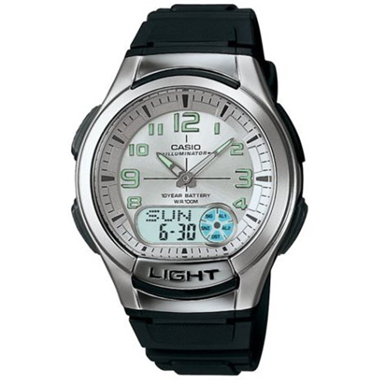 casio silver watch argos