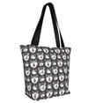 thumbnail image 3 of Kdxio Husky Women Reusable Grocery Bags Foldable Ripstop,Reusable Shopping Bags for Shopping,Gym,Gift, 3 of 8
