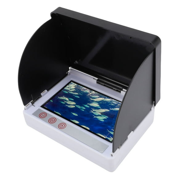 Cámara De Pesca En Hielo, Cámara De Pesca Submarina 1080P Gran Angular Portátil Para Barco Sea Lake