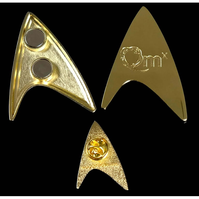 Lapel Pin - Star Trek - Engineering Badge - Chez Rhox Geek Stop