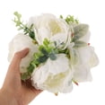 thumbnail image 3 of Houderco Realistic Silk Faux Peony Flower Ball for Wedding Table and Home Decor, 3 of 6