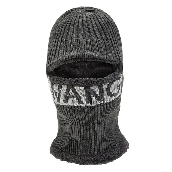 Siruishop Men Balaclava Comfortable Thermal Face for Skiing Outdoor Sports Hiking Gray