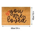 thumbnail image 4 of Giyblacko Area Rug Door Mats Happy Valentine's Day Gnome Decorative Doormat Indoor Outdoor Entrance Bathroom Doormat Welcome Mats Floor Doormat, 4 of 5