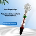 thumbnail image 4 of Digital Floating Aquarium Vertical Thermometer with Suction Tank Cup Fish, 4 of 7