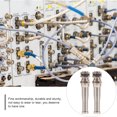 thumbnail image 5 of OFFIGAM 4Ud Connector De Cables Ajustable De Latón Plateado Para Equipos Eléctricos, 5 of 5