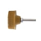 thumbnail image 1 of Kenally Taladro eléctrico, cepillo de disco, limpieza de detalles, almohadilla de goma para fregar, fregaderos de cocina para el hogar, bañera, taller, Herramientas eléctricas Amarillo 2 pulgadas Kenally TO008606-03, 1 of 1