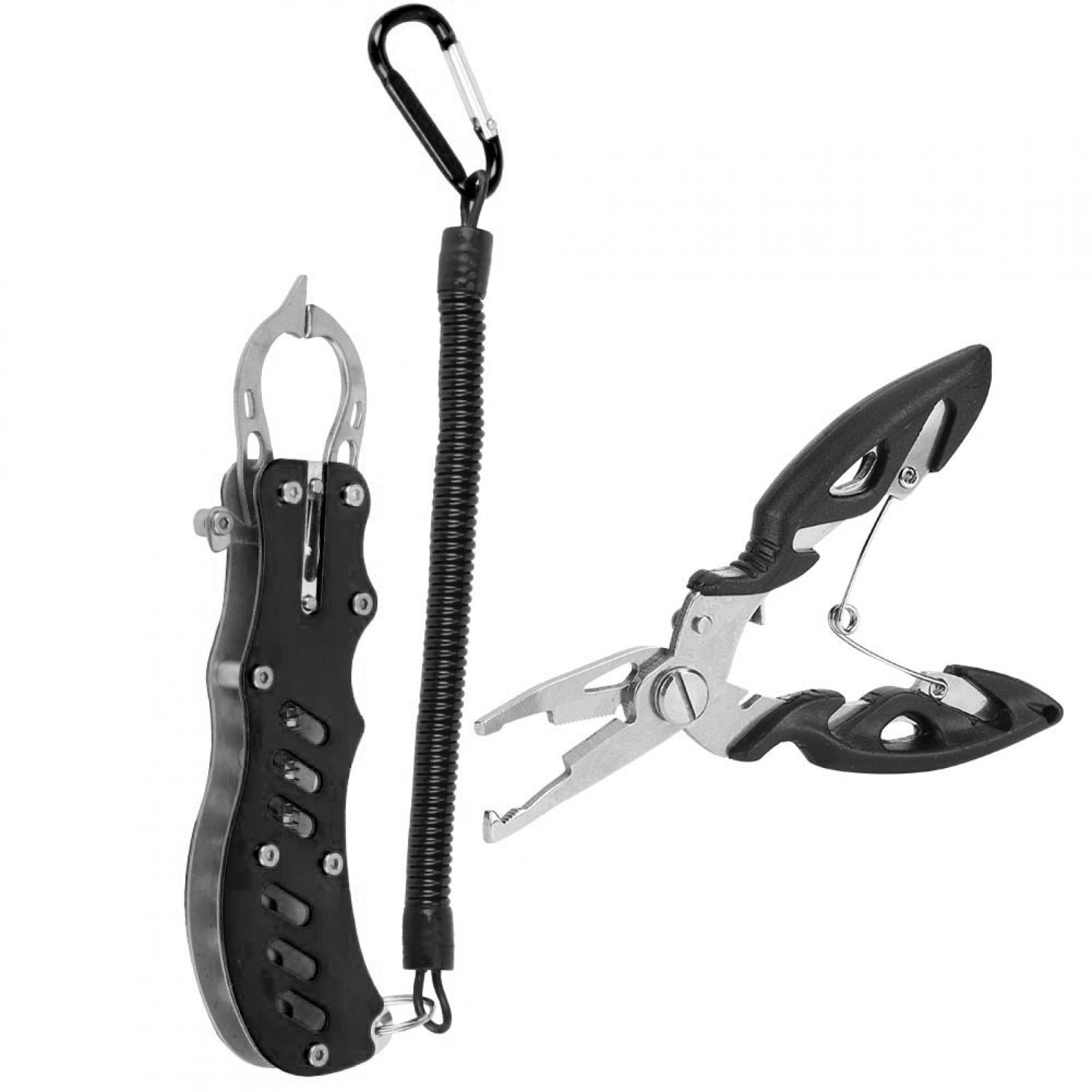 Pince à Lèvres Pour Poissons - Outil Extérieur Léger Antidérapant En Alliage D'aluminium - 41.3 Cm