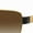 Gold, variant on Ray-Ban Men's Gradient RB3522-001/13-61 Gold Rectangle Sunglasses