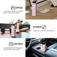 thumbnail image 5 of 32oz Corgi Water Bottle with Handle and Flip Straw, Dog Animal Sports Stainless Steel Insulated Cup Travel Coffee Mug Tumbler, Birthday Mothers Day Chritmas Gifts for Women, 5 of 6