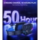 thumbnail image 5 of Auriculares inalámbricos para juegos Vakedy HW12 con micrófono, Bluetooth de 2,4 GHz, para jugadores de alta resistencia/FPS, con batería de 50 horas de duración, para PS5, PS4, PC, Switch y Mac., 5 of 5