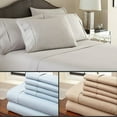 thumbnail image 5 of 6-Piece Luxury Silky Soft 40% Bamboo and 60% Microfiber by Vista shop Bed Sheet Set in 12 Colors, 5 of 5