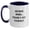 White/Navy, variant on Funny Model Gifts, 'Retired Model. Figure It Out Yourself.' Two Tone Coffee Mugs for Men, Women, Friends, and Family on Birthday, Gifts from Men, Women, Friends, and Family