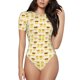 thumbnail image 1 of Fotbe Cute Yellow Duck Body de Mujer con Cuello Redondo y Mangas Cortas, Sin Mangas Ajustado, Suave, Cómodo y Básico-XX-Large, 1 of 7