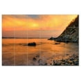 thumbnail image 1 of Sunset Photo Ceramic Tile Mural Kitchen Backsplash Bathroom Shower, 405902-XL64, 1 of 3