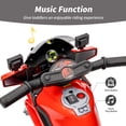 thumbnail image 5 of Outfunny 6V Kids Motorcycle, Electric Ride on Motorcycle with Horn & Headlights, 5 of 8