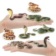 thumbnail image 1 of OUSITAID Serpent Statue Modèle Simulé Différents Styles Python Cobra Serpent à Sonnette Solide Modèle Décoration PVC Reptile Amphibien Figurine Ornement Jouet Éducatif, 1 of 7
