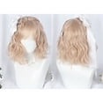 thumbnail image 6 of Unique Bargains Wigs for Women 14" Beige Curly Wig with Wig Cap, 6 of 6